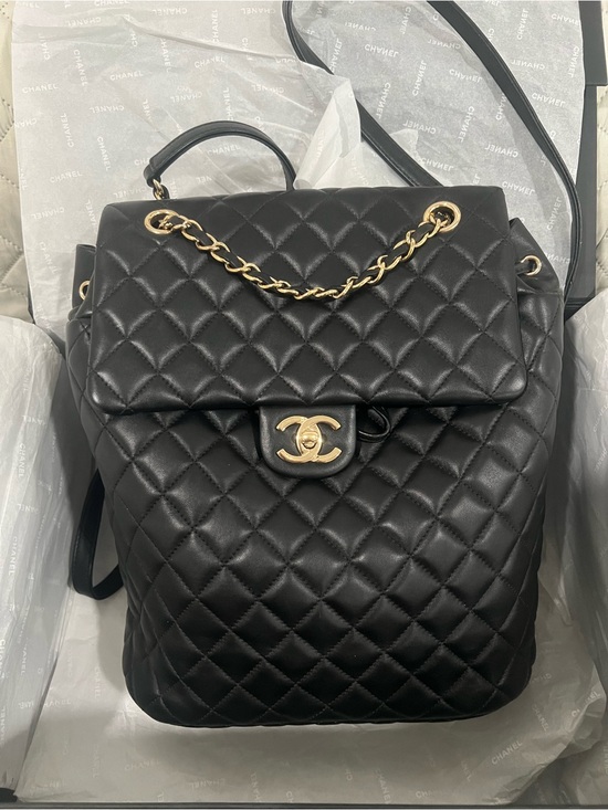 Handbags - Chanel Quilted Lambskin Backpack